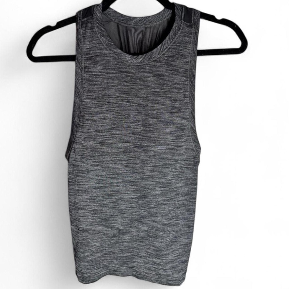 Gray Sleeveless Women's Top